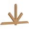 Ekena Millwork Kennewick Timber Gable Bracket, Western Red Cedar, 96"W x 48"H x 3 1/2"D x 5 1/2"F, 12/12 Pitch GBW096X48X0406KEN00SWR - alternate 5